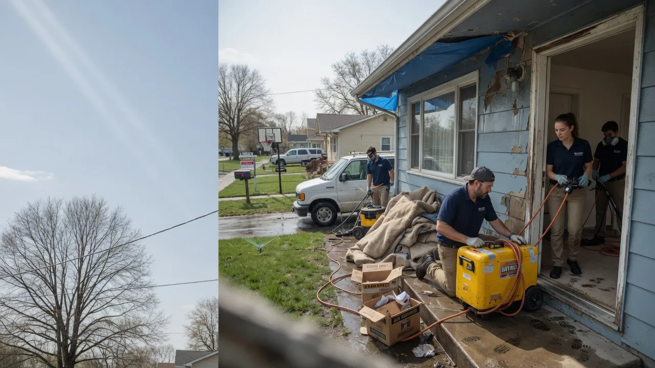 Basement Flood Cleanup in Thayer, IN near me